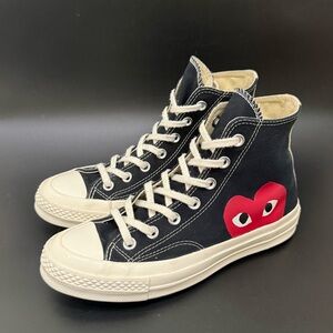 CONVERSE X Comme des Garçons PLAY High Top Chuck 70 Unisex Sneakers Women’s 7